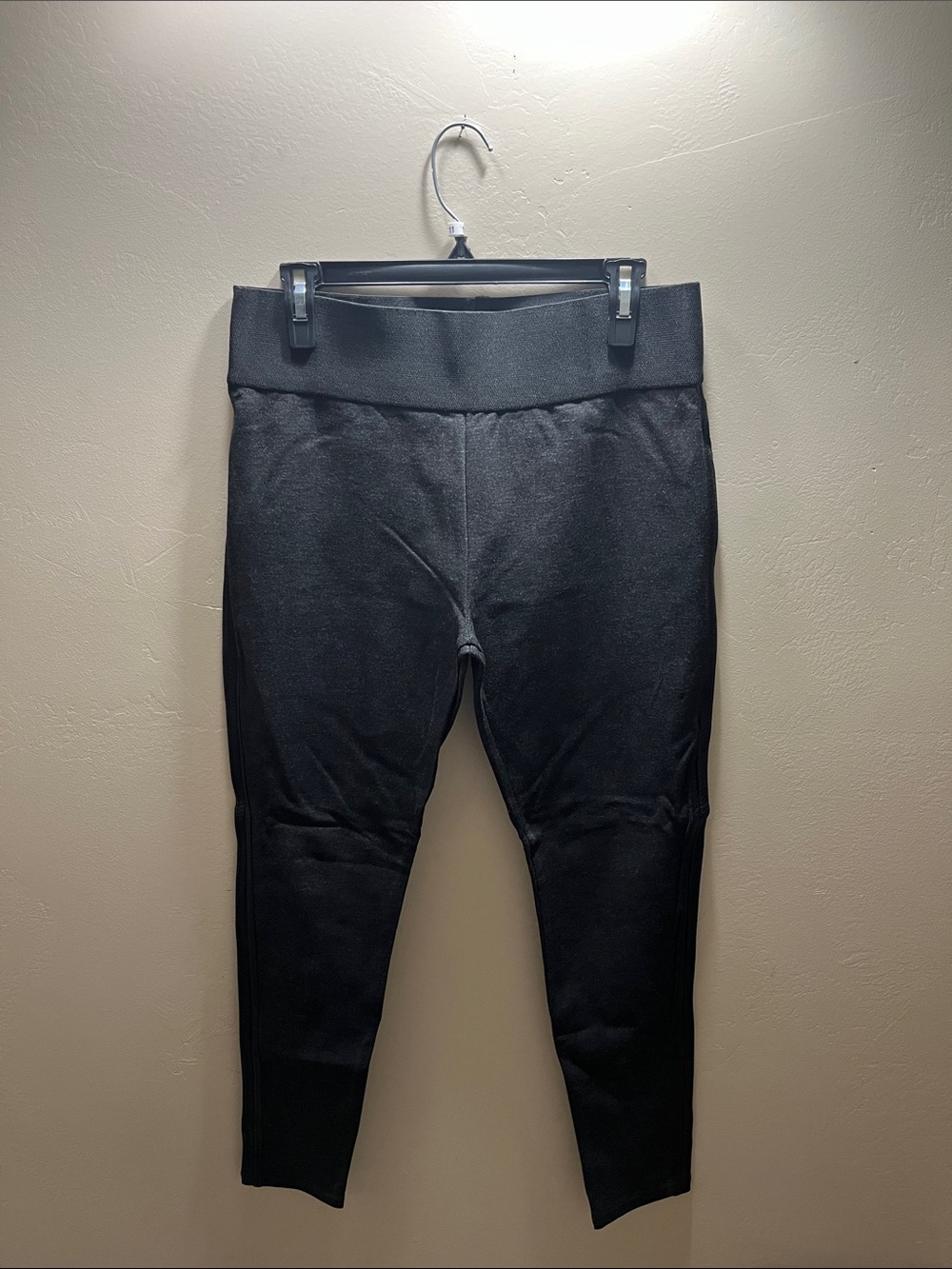 Black Stretch Pull-On Leggings